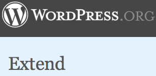 Wordpress Extend